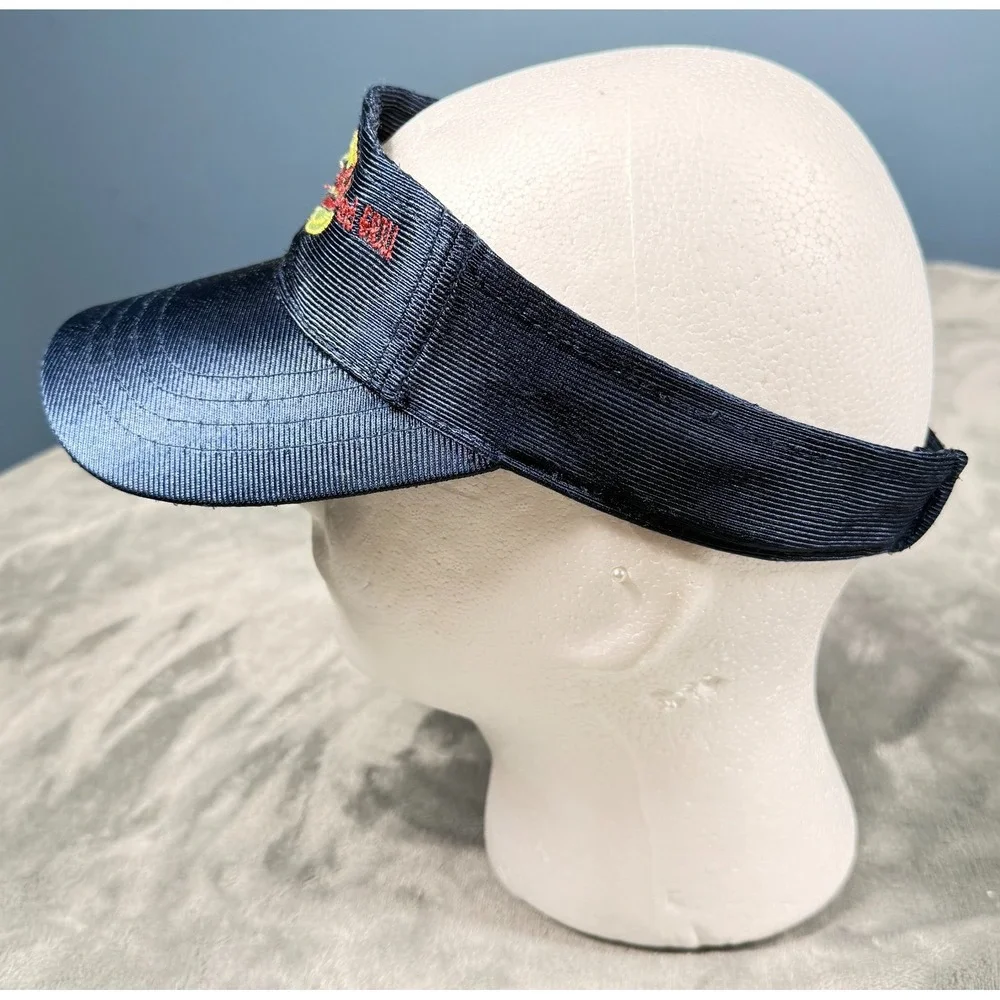 Docs Sports Bar Rock and Roll Visor Hat Snapback Navy Corduroy